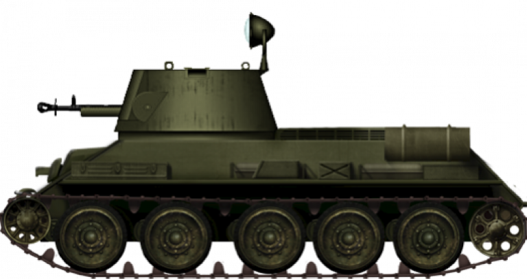     ЗСУ-34 с пушкой ДШКМ-2б.