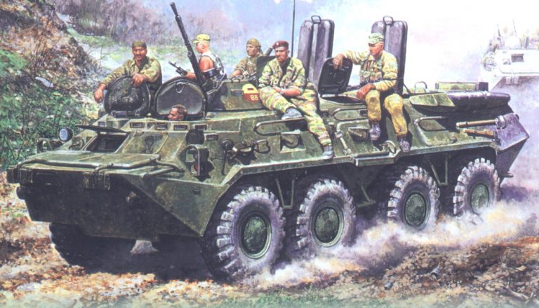  БТР-80 в Афганистане