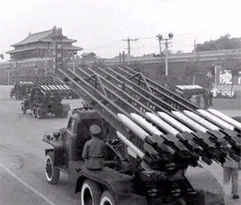 Китайские БМ-13 в 50-е годы