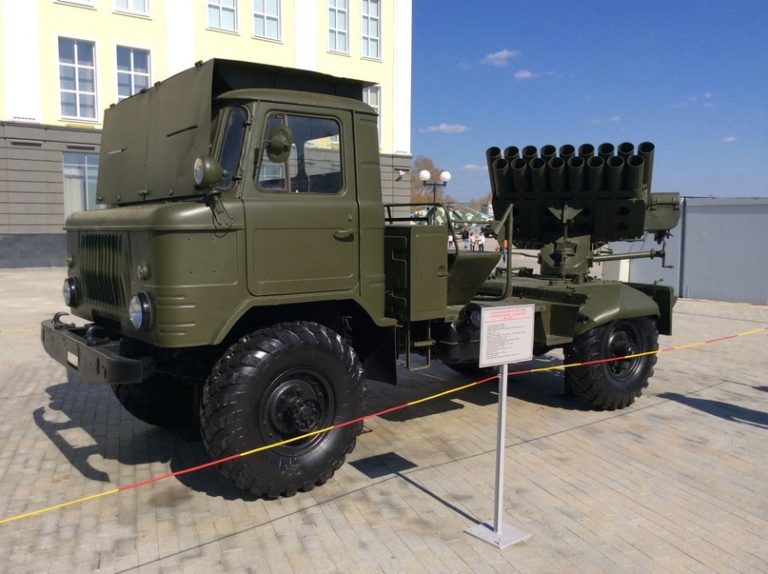БМ-14-17 на базе ГАЗ-66