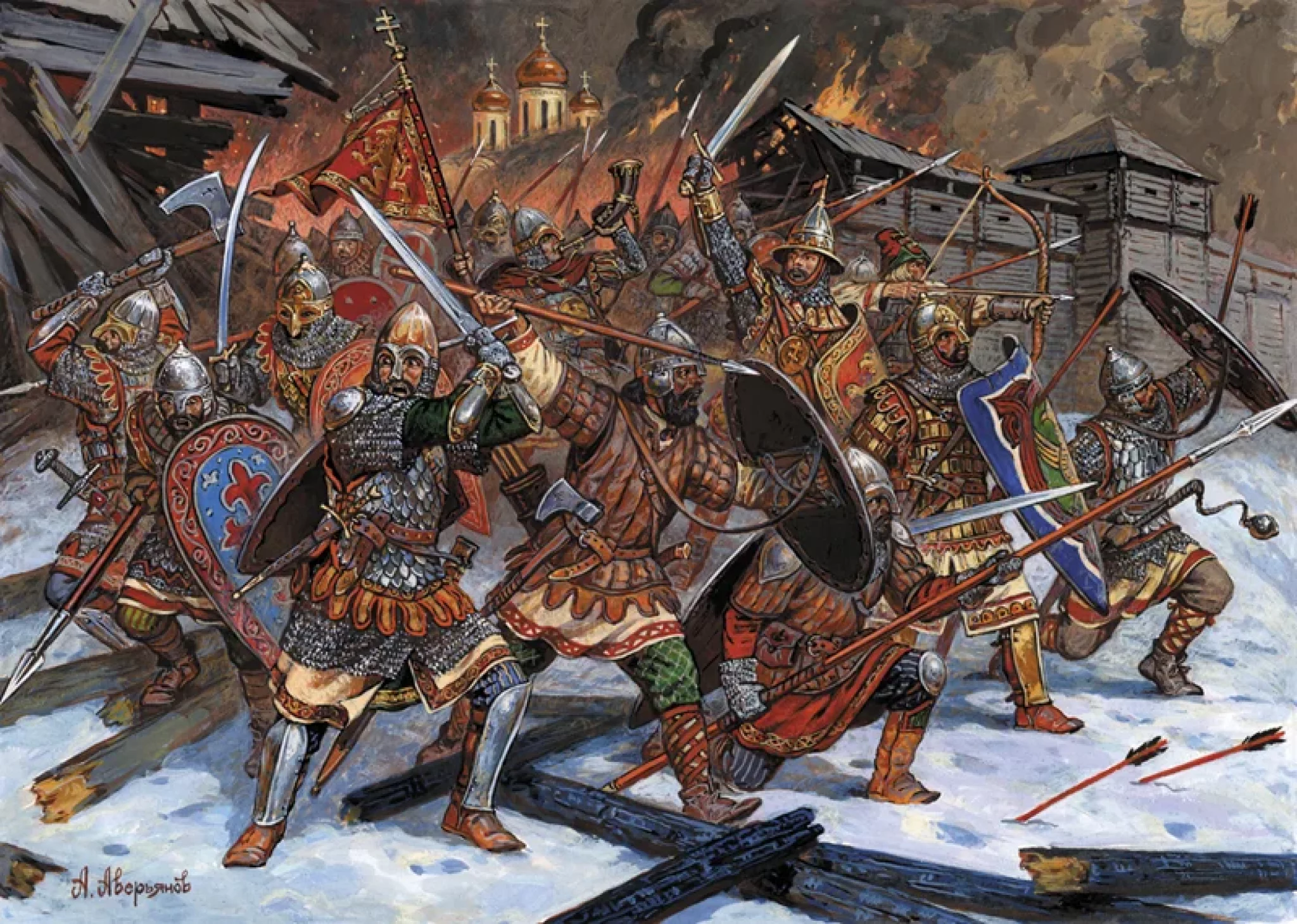Войны средних веков россии