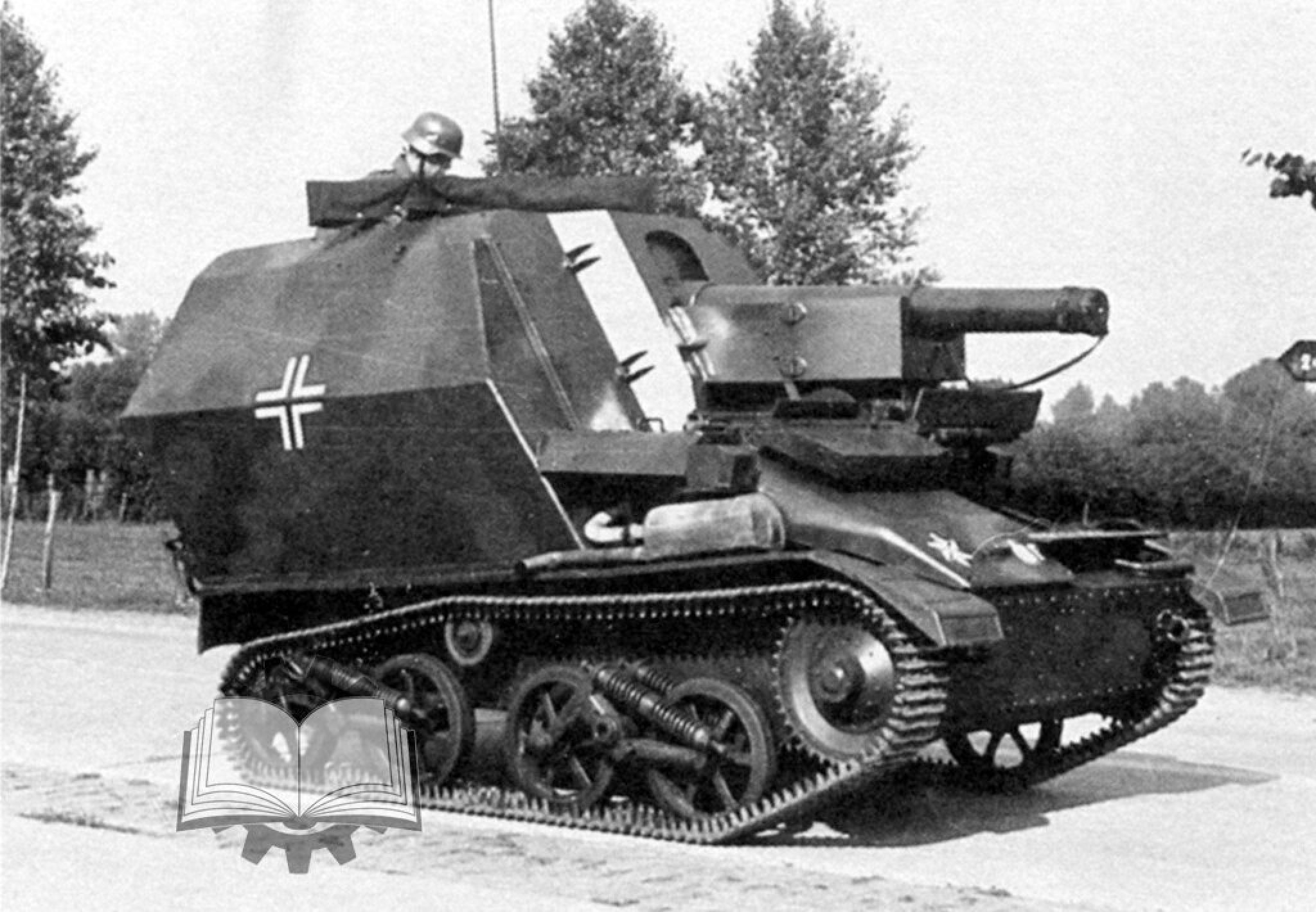 E 6 2 1. G.PZ. MK. Vi (e). G PZ MK 4 E. PZ.SFL. Ic. 10.5 Cm LEFH 16/18(SF) auf GW FCM (F).