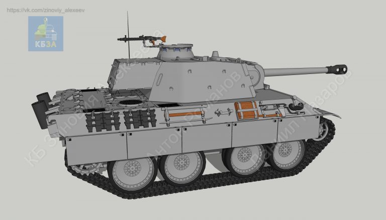 Лёгкий танк для уцелевшего Рейха. St.Pz.Kpfw. VIII ausf. A и ausf. В "Kätzchen"
