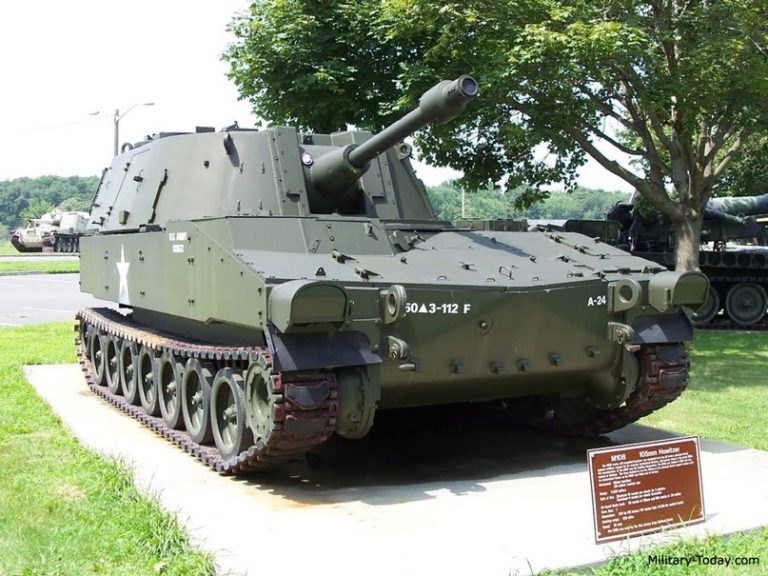   М108 американской Армии в музее