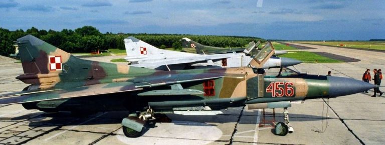    Истребители МиГ-23МФ ВВС Польши