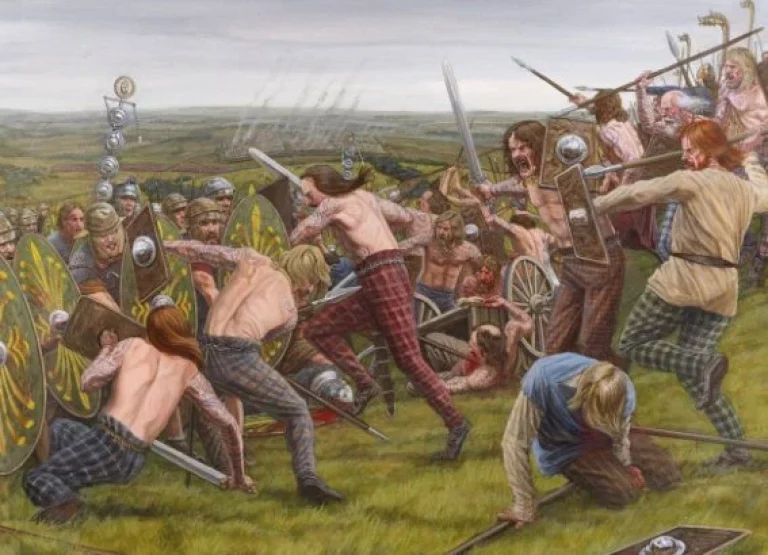 Организация вооруженных сил кельтов, обычаи и тактика боя