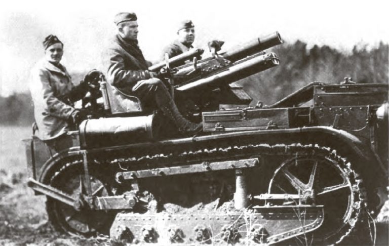   Проект САУ с 75-мм пушкой М1916 Форта Юстис, 1931 год