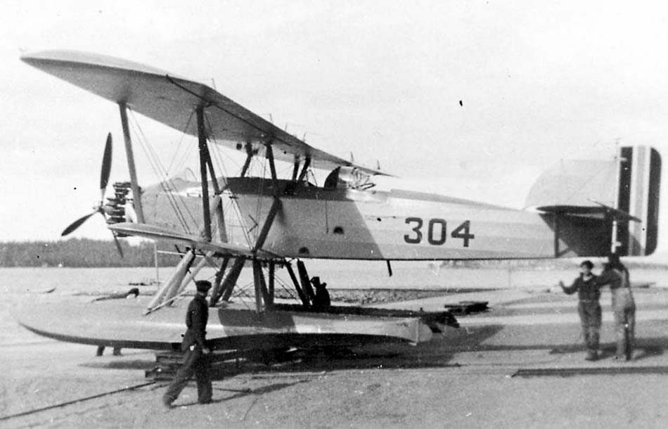 поплавковый гидросамолет M.F.11 (F.304) авиации норвежского флота