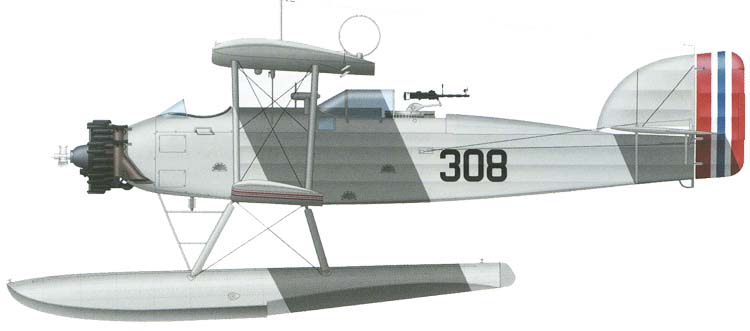 поплавковый гидросамолет M.F.11 (F.308) авиации норвежского флота
