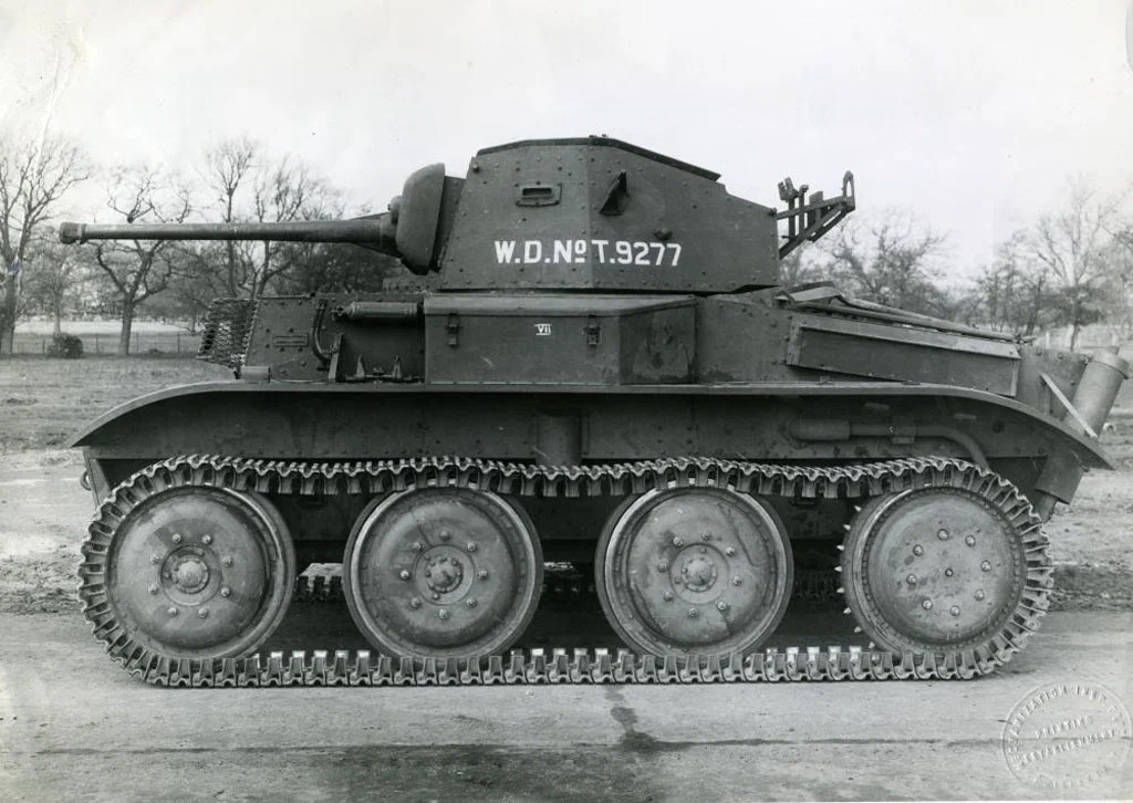 Серийный Light Tank Mk.VII, один из 15 образцов, выпущенных в 1940 году