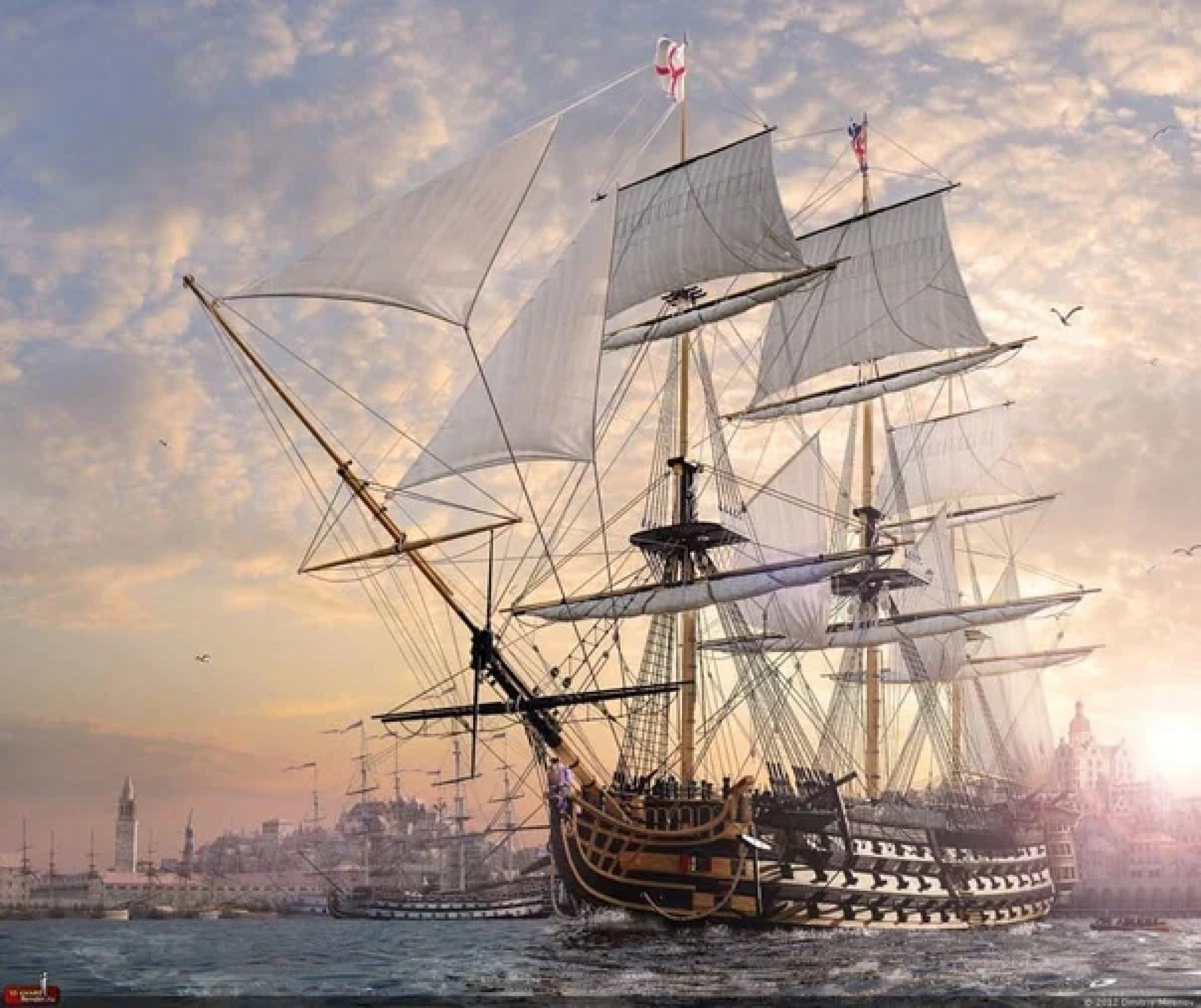 Линейный фрегат. Парусный корабль HMS Victory. Линкор HMS Victory. Флагман Нельсона Виктори.