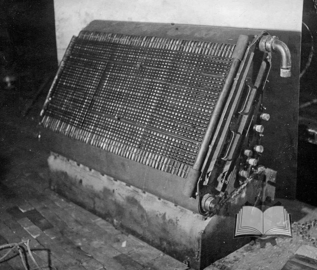 Пластинчатый радиатор, введенный на КВ-1с и части КВ-1