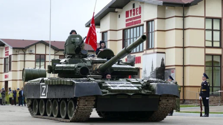 Юрий Пашолок. Т-80БВ в Музее отечественной военной истории 09.05.2022