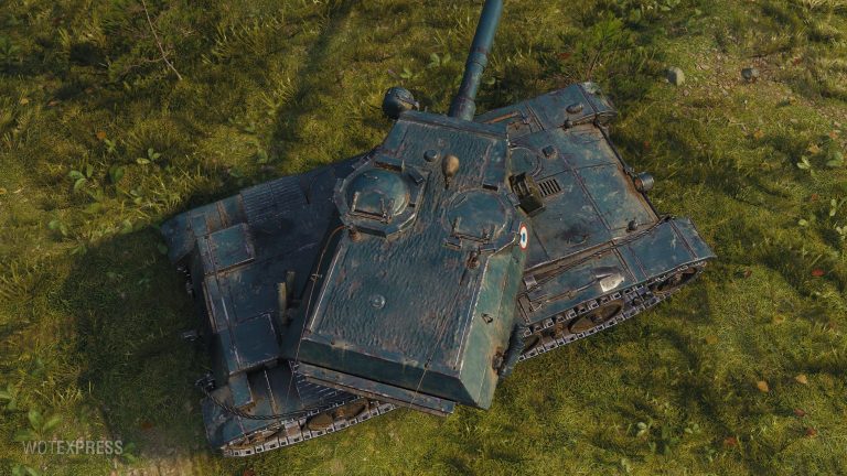 Альтернативный французский танк Bat.-Châtillon Bourrasque (Шквал) из игры World of Tanks