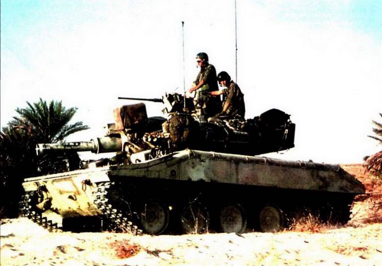  Танк «Шеридан» в ходе «Войны в заливе». 1991 год. Источник: arsenal-info.ru