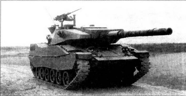  Опытный танк «Стингрей» во время испытаний. Источник: arsenal-info.ru