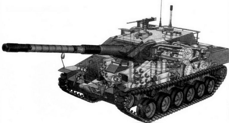  Компоновка танка «Стингрей». Источник: arsenal-info.ru
