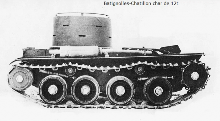 Альтернативный французский танк Bat.-Châtillon Bourrasque (Шквал) из игры World of Tanks