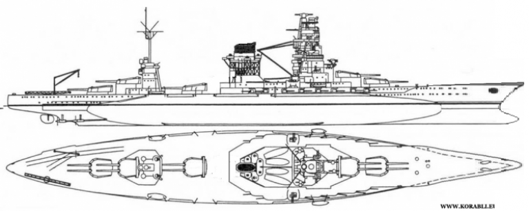 Линейные крейсера типа "Фусо". Япония. Из мира с иным Вашингтонским соглашением
