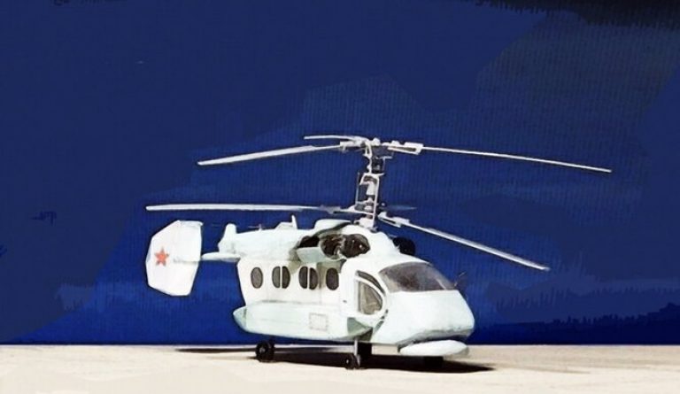 Предполагаемый внешний вид вертолёта Ка-65 "Минога№