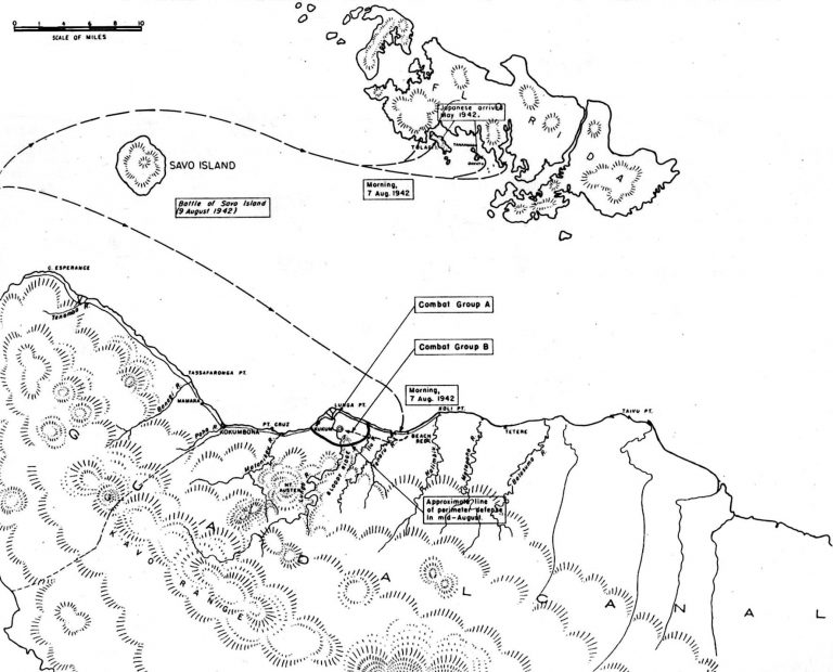 Высадка американских войск на Гуадалканале и Тулаги 7-8 августа 1942 года sunnycv.com