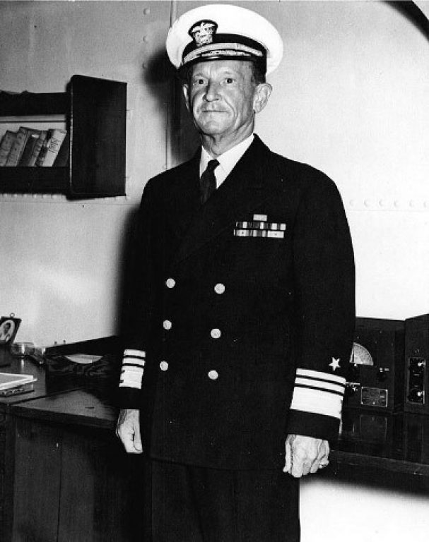   Вице-адмирал Фрэнк Джек Флетчер, сентябрь 1942 года history.navy.mil