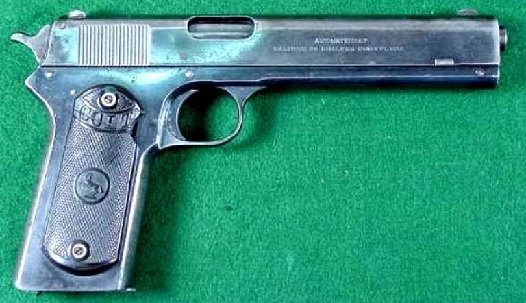  Пистолет М1902 «Спортинг». Выпускался с 1902 по 1908 год. Фото http://www.littlegun.be