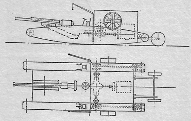 Путь танка. Часть 12. Gun Carrier Mk.I. 1917. Не только танки, но и САУ на танковом шасси