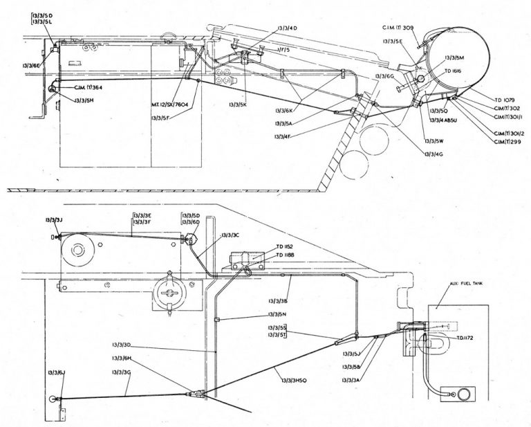 Установка дополнительного топливного бака, появившаяся под конец производства Matilda III