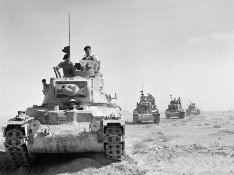 Танки 4-го Королевского танкового полка в Северной Африке, 1941 год