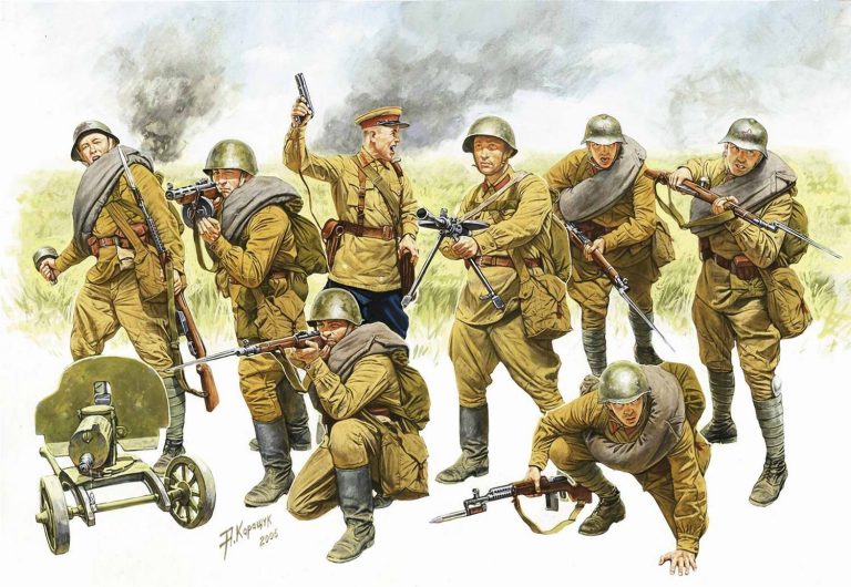 Альтернативный стрелковый батальон РККА на июнь 1941 года