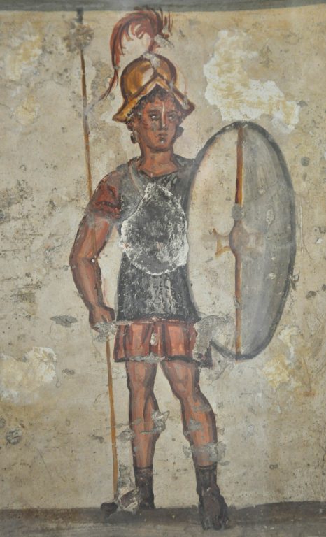 Галатский наёмник на службе Птолемееев, надгробная стела из Сидона, II век до н. э. Археологический музей, Стамбул