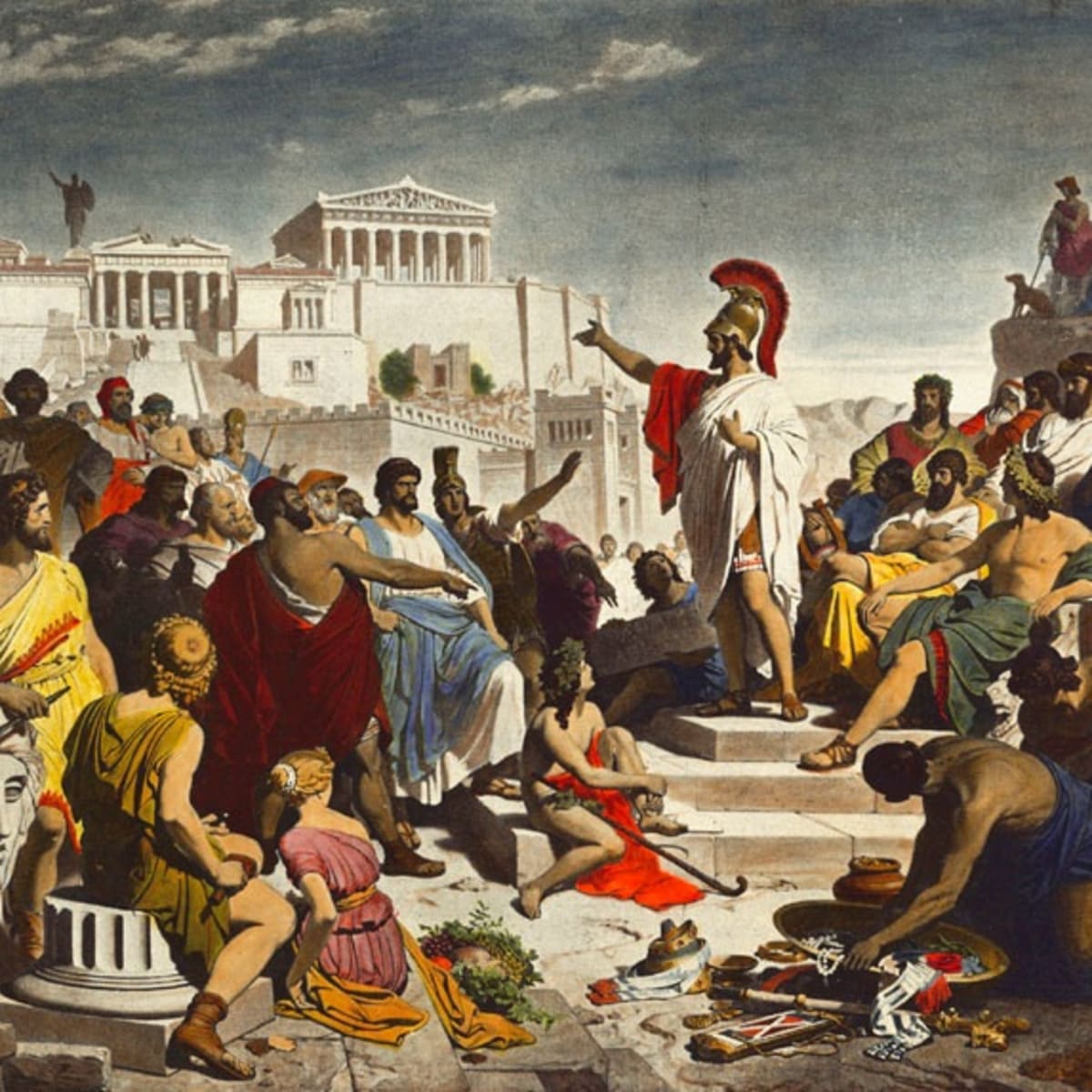 Как долговой кризис привел к афинской демократии?