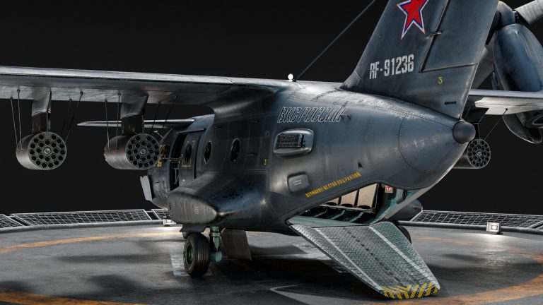 Каким мог стать ударный советский конвертоплан Ми-30Д