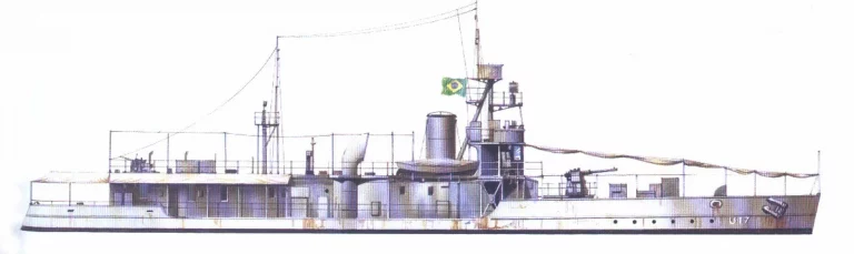       Монитор «Паранаиба» после модернизации 1960 года
