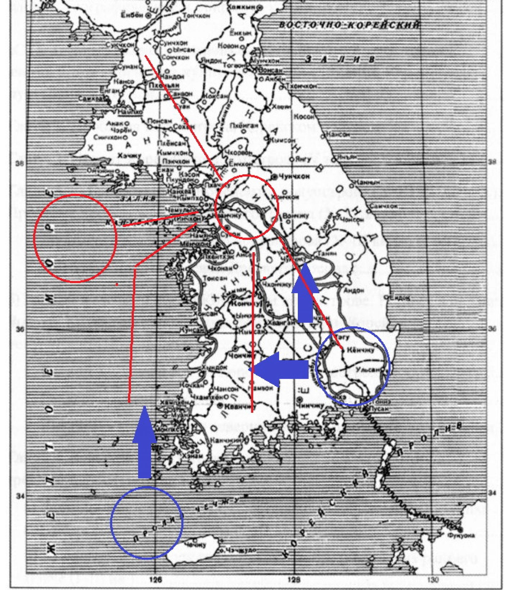 Карта чемульпо 1904