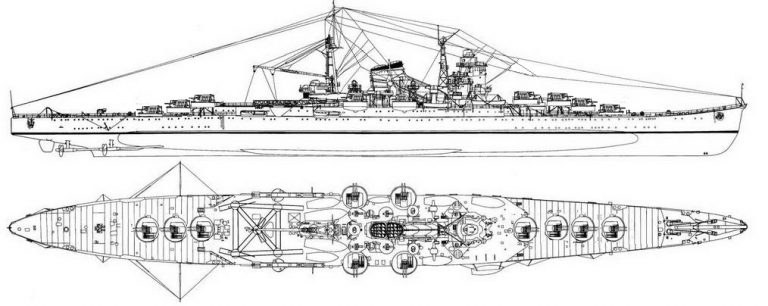 Зенитные крейсера типа «Могами»