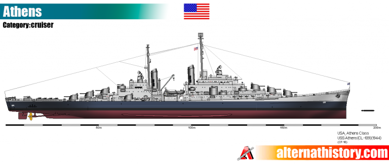 Альтернативный крейсер ПВО «Афины». США