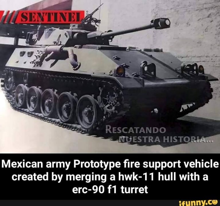  Мексиканский вариант лёгкого танка HWK-11