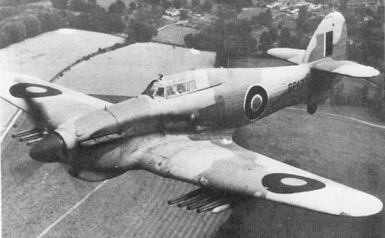 Противотанковая британская авиация в годы Второй Мировой Войны