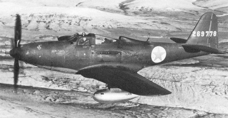  Истребитель P-63 Kingcobra с 37-мм пушкой