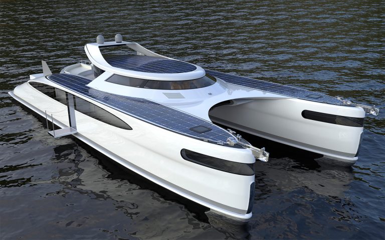    Яхта-катамаран от дизайн-студии Lazzarini