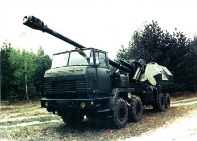  САУ 2С21 «Мста-К» на базе КрАЗ-ЧР-3130. Изображение wikipedia.org