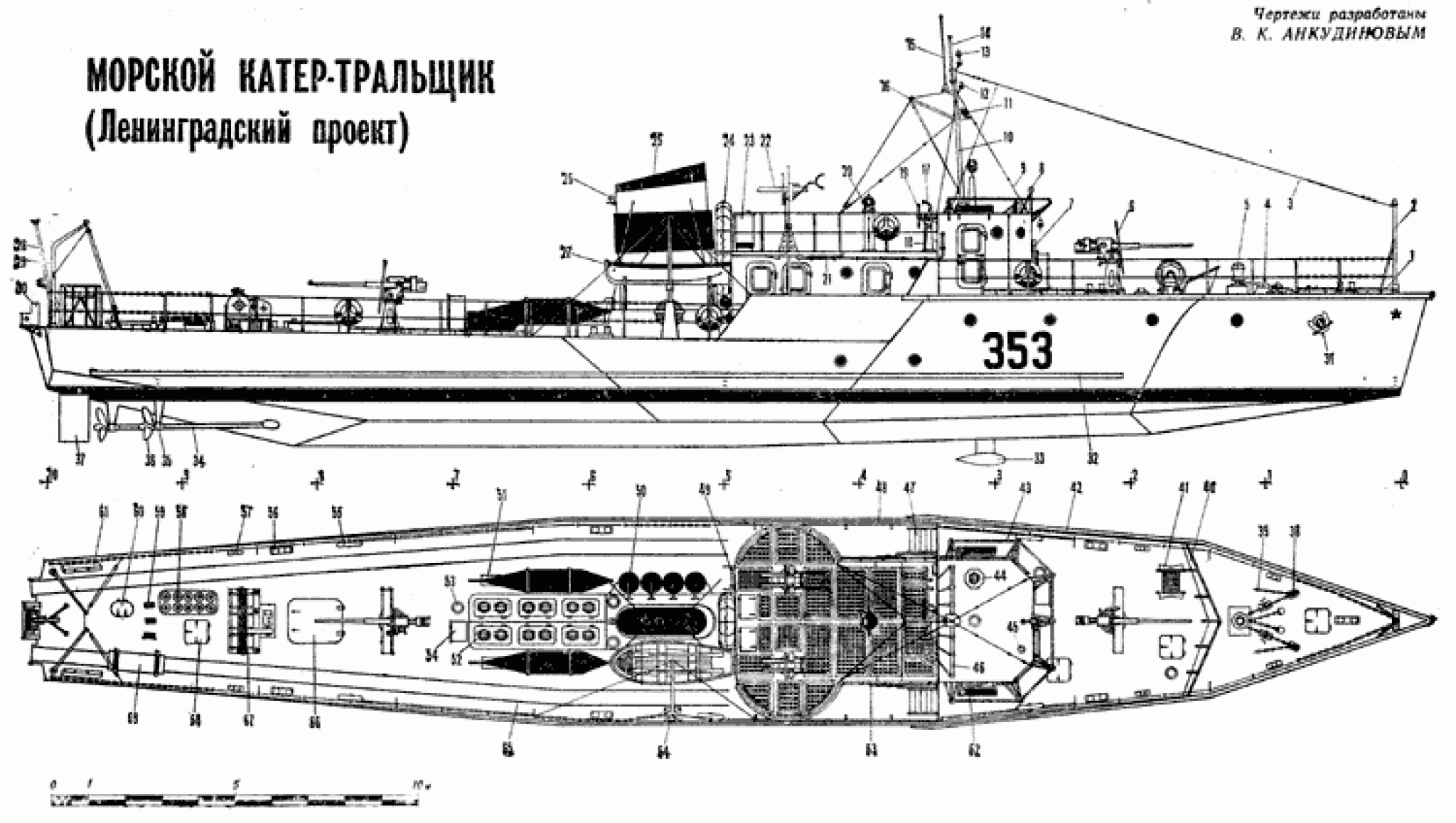 Катер проекта 361