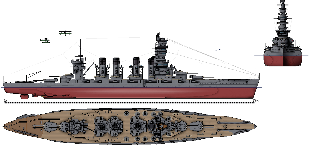 Что если линейные крейсера типа «Фусо» будут достроены, а не перестроены