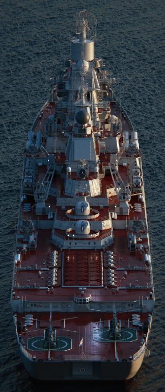 Атомные линейные крейсера Советского флота. Крейсер Проекта 1144Бис класса «Маршал Жуков»
