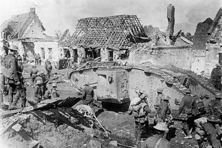 Битва при Скарпе. 10 апреля 1917 г.