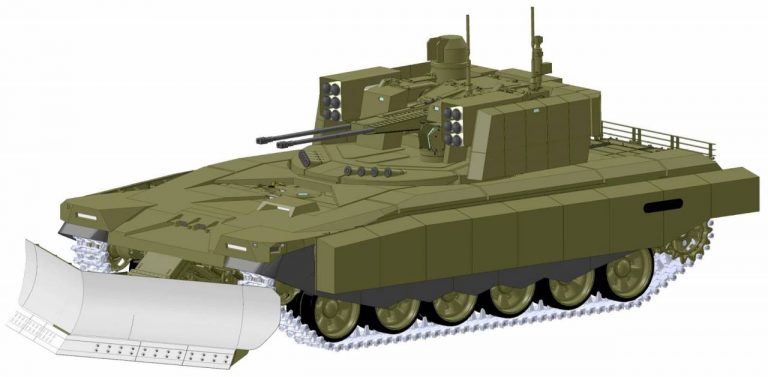  Другой вариант РТК. С точки зрения вооружения он похож на современные боевые машины поддержки танков