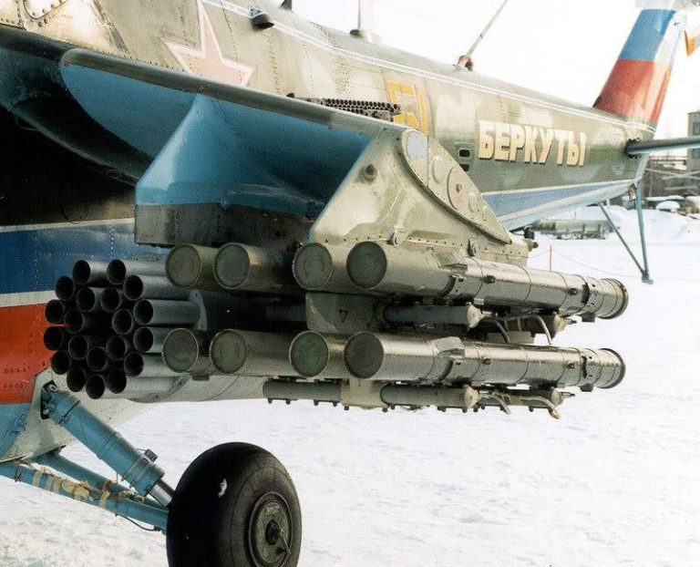  ПТУР «Атака-В» и блок НАР Б-8В20А