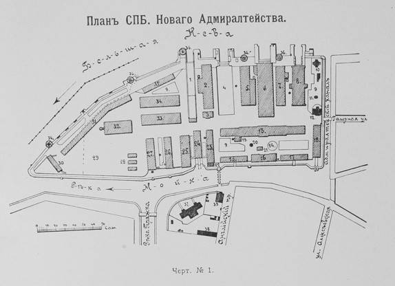 Наличие и загрузка крупных стапелей и эллингов на Балтике в 1880-1907 годах